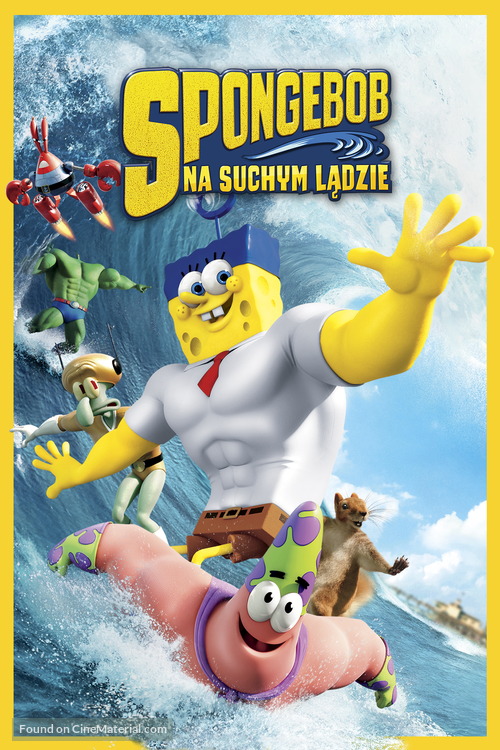 The SpongeBob Movie: Sponge Out of Water - Polish Movie Cover