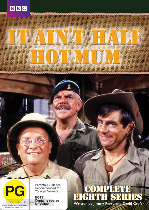 &quot;It Ain&#039;t Half Hot Mum&quot; - New Zealand DVD movie cover