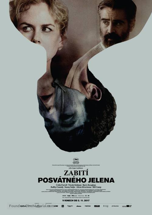 The Killing of a Sacred Deer - Czech Movie Poster