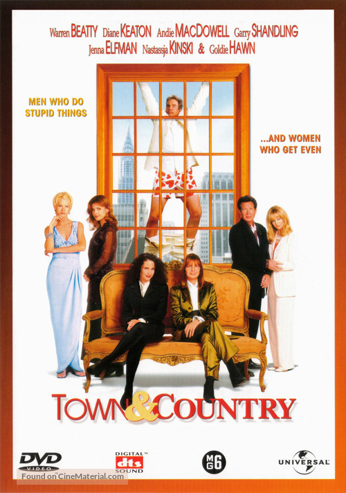 Town &amp; Country - Dutch DVD movie cover