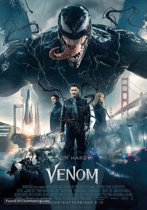 Venom - Finnish Movie Poster