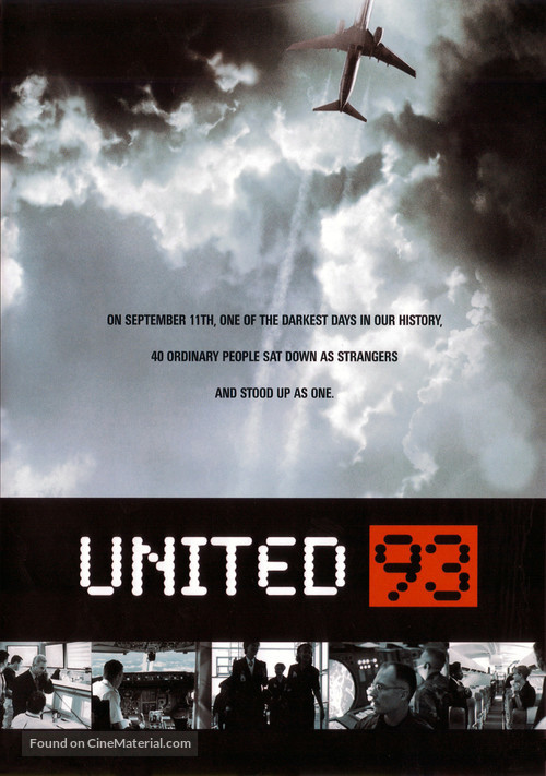 United 93 - DVD movie cover