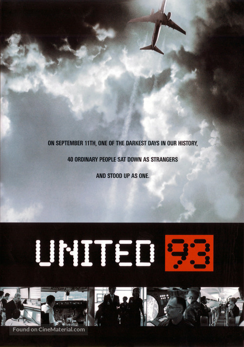 United 93 - DVD movie cover