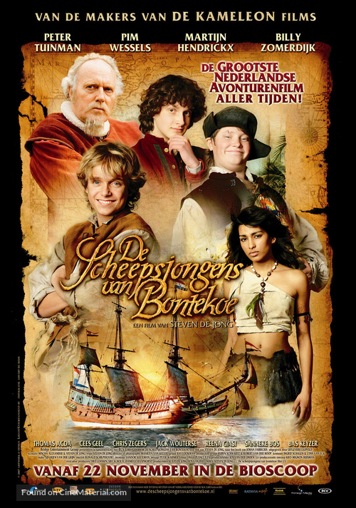 Scheepsjongens van Bontekoe, De - Dutch Movie Poster
