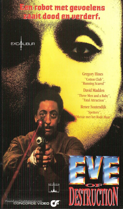 Eve of Destruction - VHS movie cover