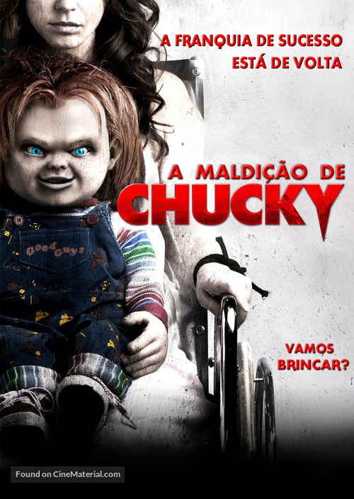 Curse of Chucky - Brazilian DVD movie cover