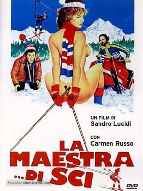 La maestra di sci - Italian DVD movie cover