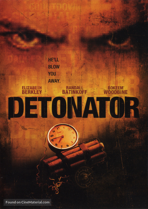 Detonator - DVD movie cover