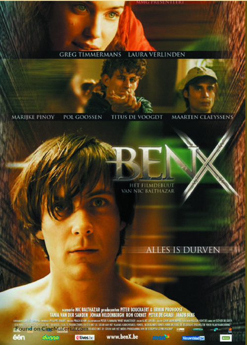 Ben X - Belgian Movie Poster