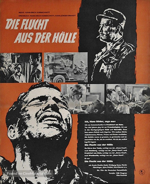 Flucht aus der H&ouml;lle - German Movie Poster