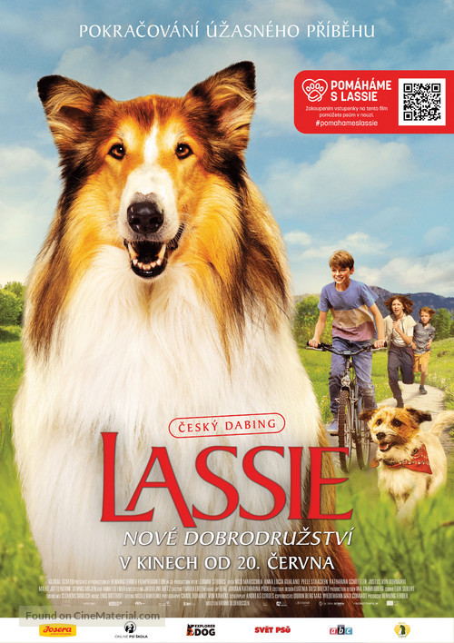 Lassie - Ein neues Abenteuer - Czech Movie Poster