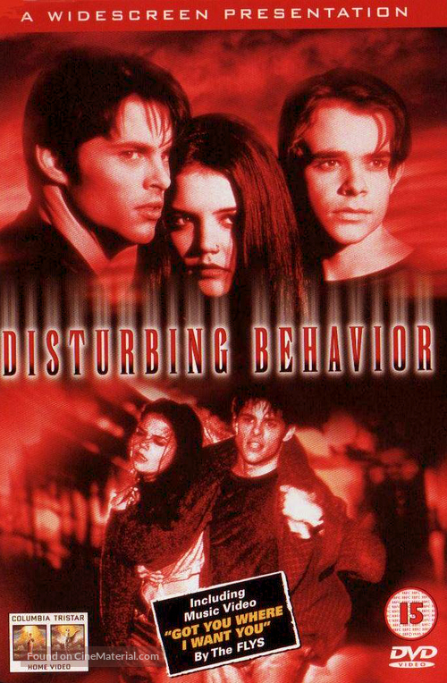 Disturbing Behavior - British Movie Cover