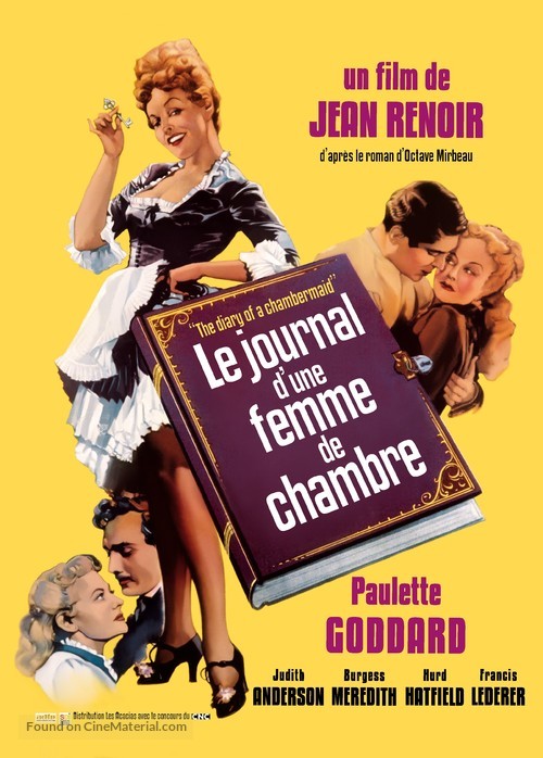 The Diary of a Chambermaid - French Movie Poster