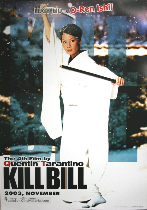 Kill Bill: Vol. 1 - Thai Movie Poster