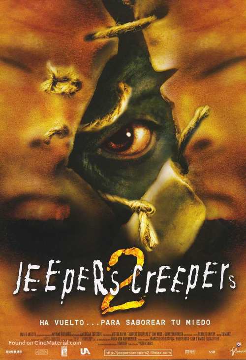 Jeepers Creepers II - Spanish Movie Poster