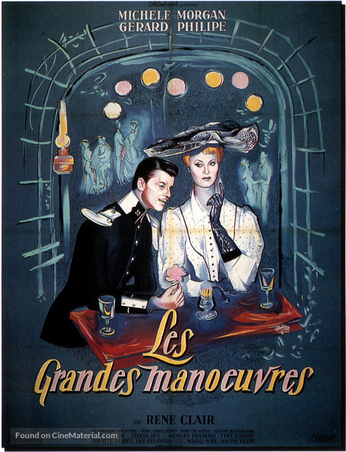 Grandes manoeuvres, Les - French Movie Poster