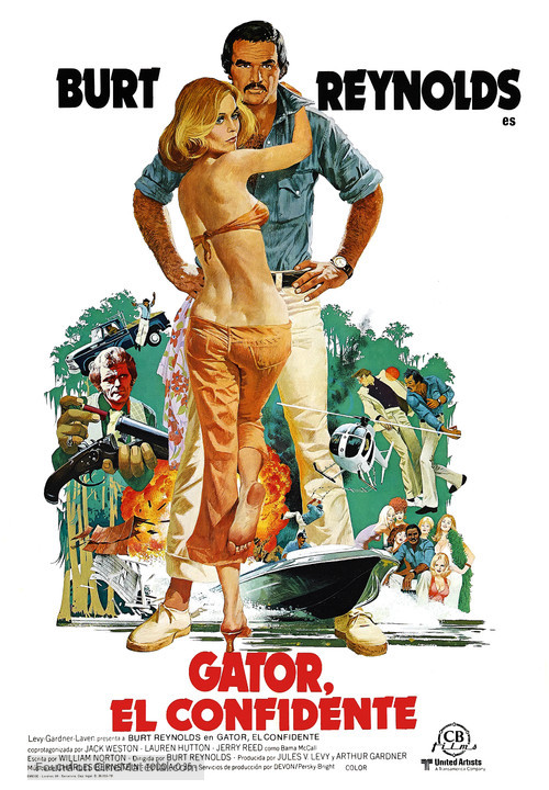 Gator - Spanish Movie Poster