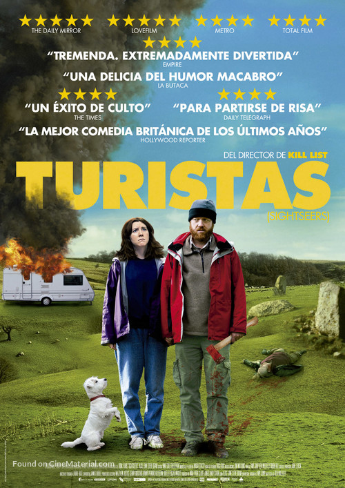 Sightseers - Spanish Movie Poster