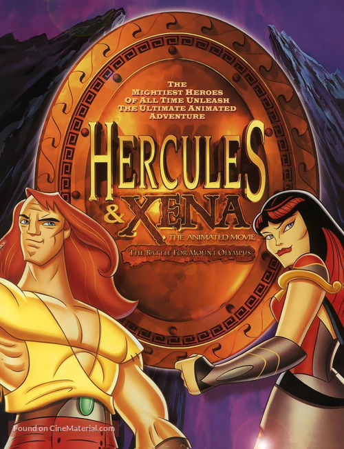 Hercules and Xena - The Animated Movie: The Battle for Mount Olympus - Movie Poster