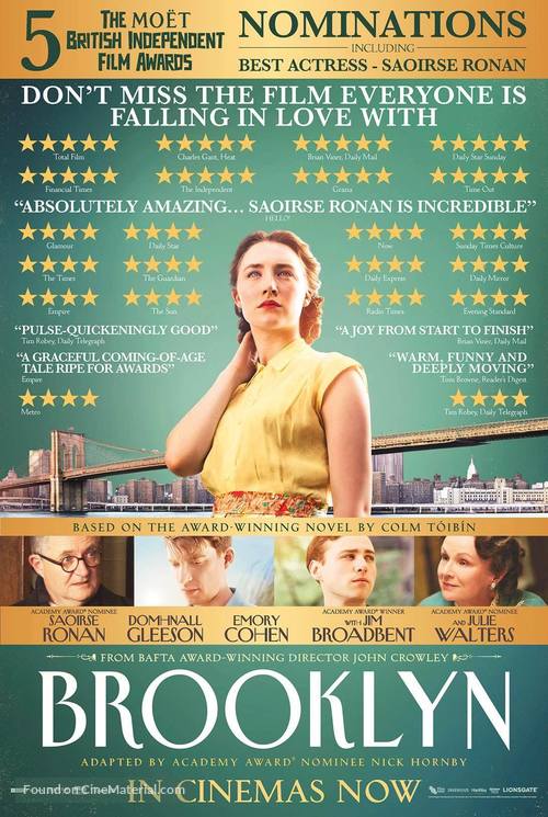 Brooklyn - British Movie Poster