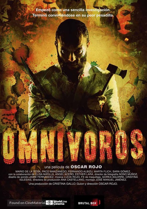 Omn&iacute;voros - Spanish Movie Poster