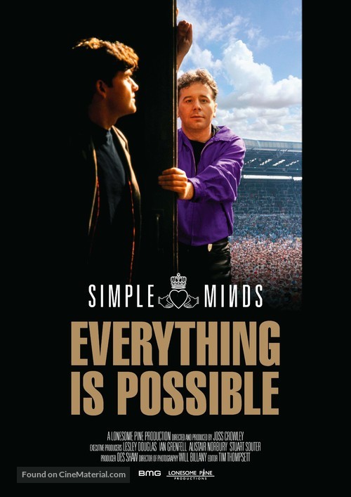 Simple Minds: Everything Is Possible - British Movie Poster