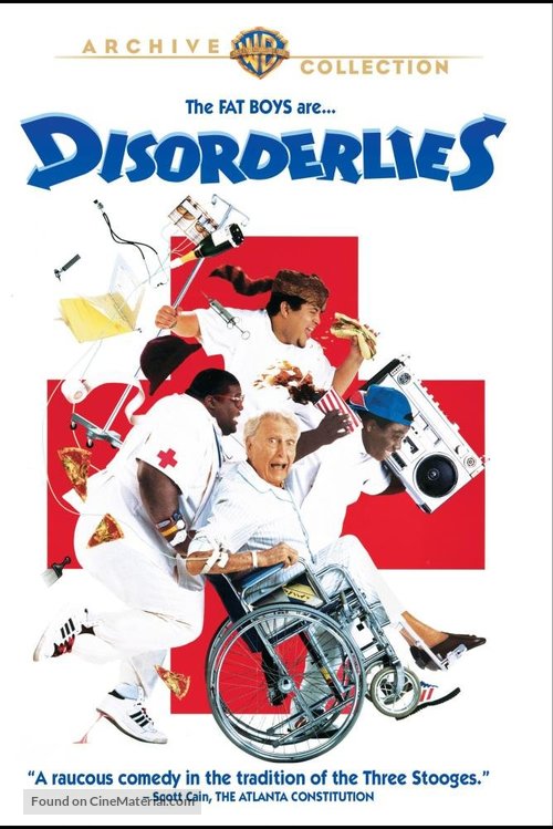Disorderlies - DVD movie cover
