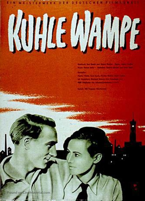 Kuhle Wampe - Wien behoort de wereld? - German Movie Poster