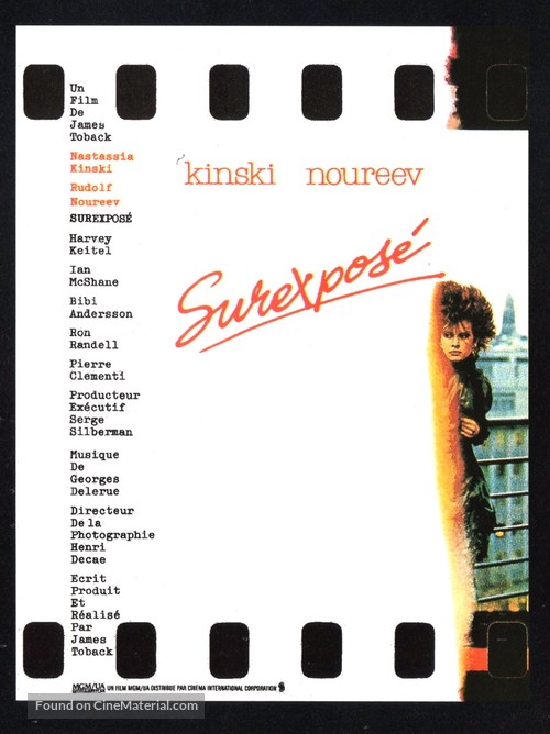 Exposed - French Movie Poster