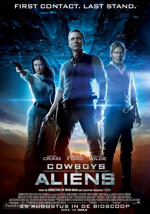 Cowboys &amp; Aliens - Dutch Movie Poster