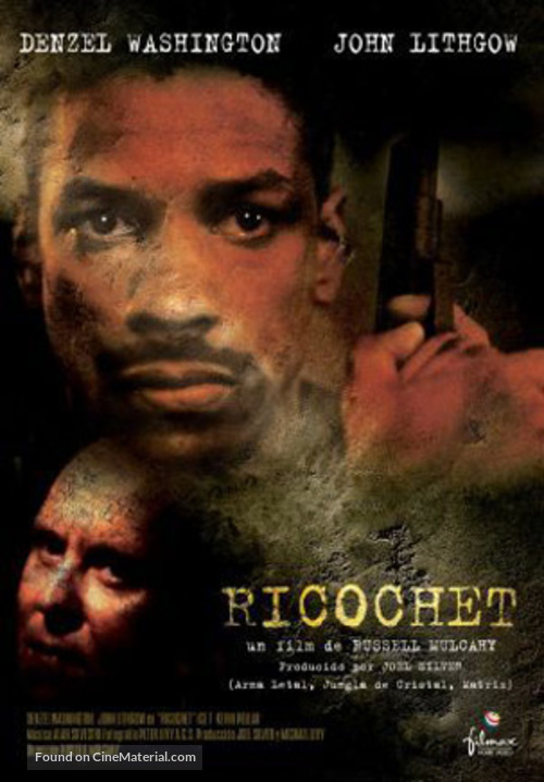 Ricochet - Spanish VHS movie cover