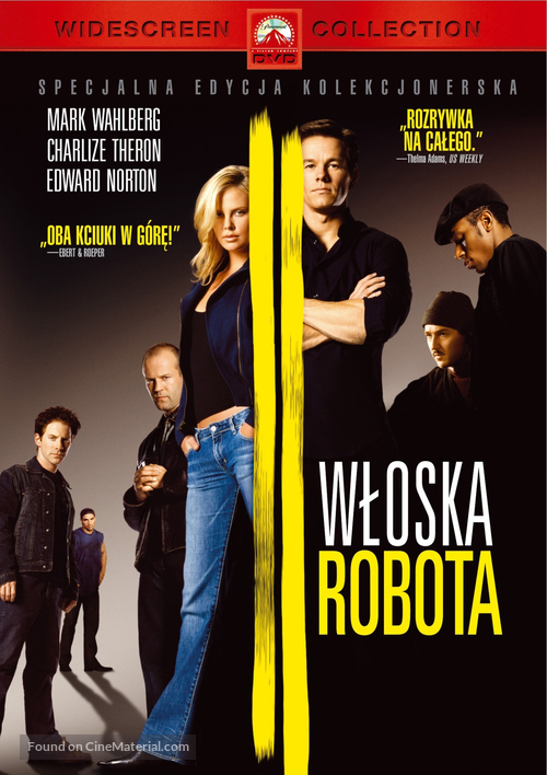 The Italian Job - Polish Movie Cover