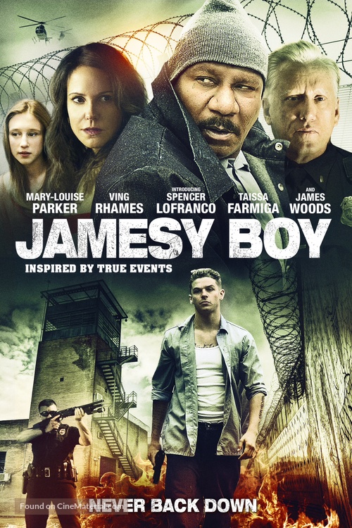 Jamesy Boy - DVD movie cover