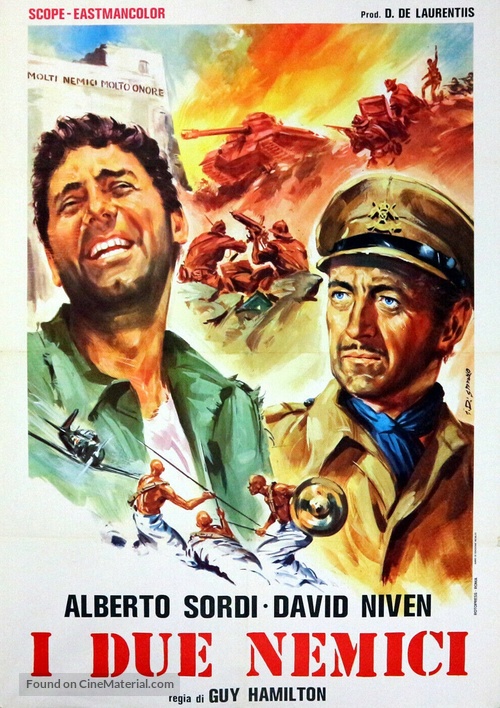 The Best of Enemies - Italian Movie Poster
