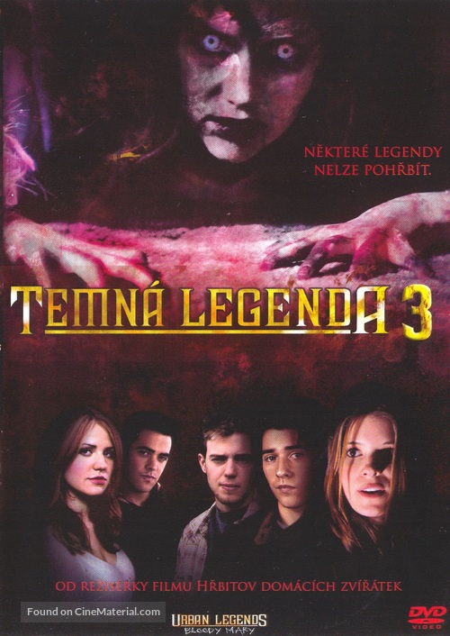 Urban Legends: Bloody Mary - Czech Movie Cover