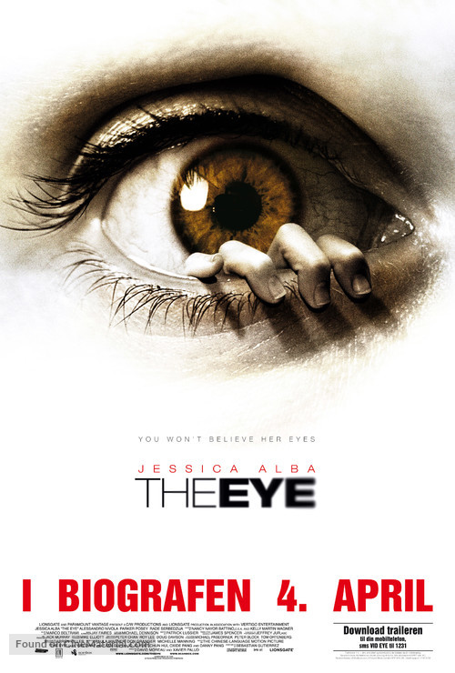 The Eye - Danish Movie Poster