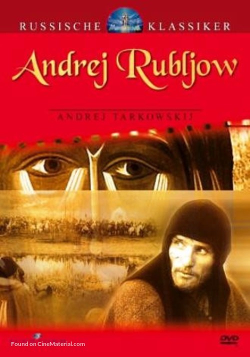 Andrey Rublyov - German DVD movie cover