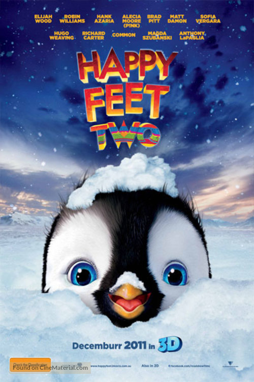 Happy Feet Two - Australian Movie Poster