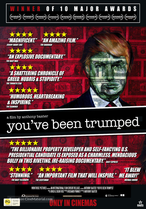 You&#039;ve Been Trumped - New Zealand Movie Poster