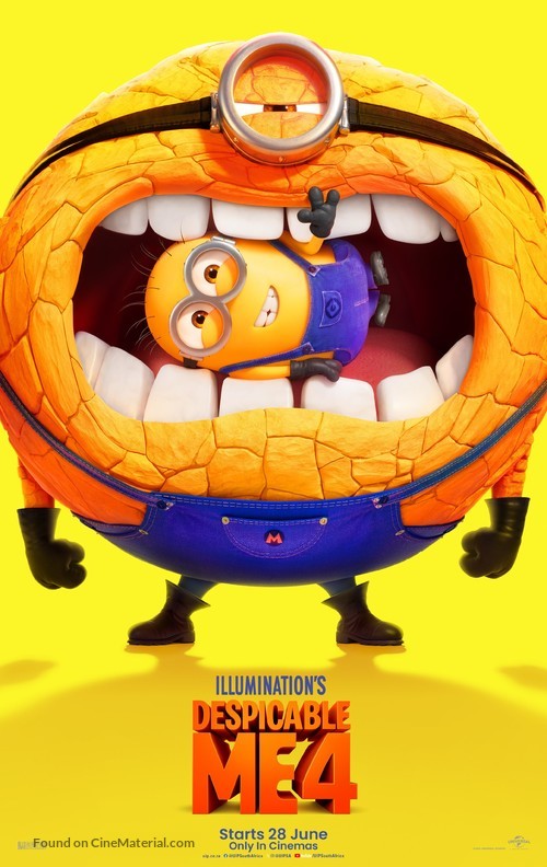 Despicable Me 4 - South African Movie Poster