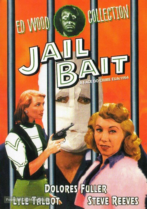 Jail Bait - Brazilian DVD movie cover