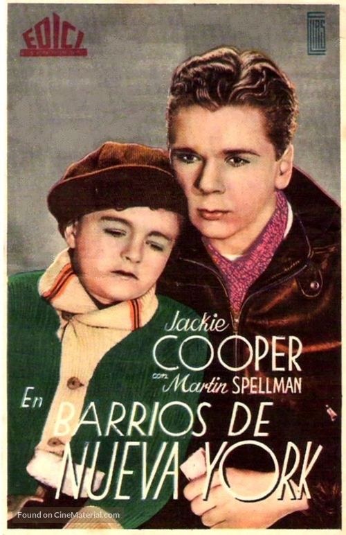 Streets of New York - Spanish Movie Poster