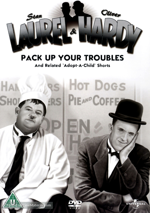 Pack Up Your Troubles - British DVD movie cover