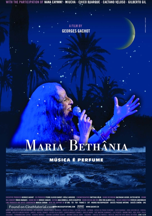 Maria Beth&acirc;nia: M&uacute;sica &eacute; Perfume - German Movie Poster
