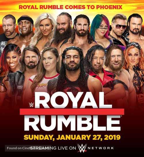 WWE Royal Rumble - Movie Poster