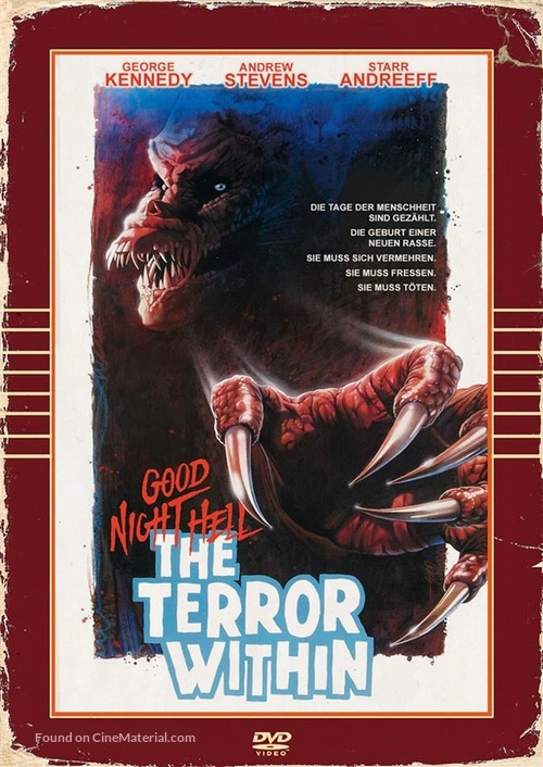 The Terror Within - German DVD movie cover