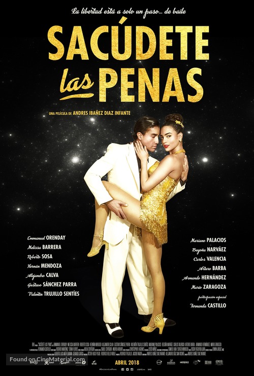 Sacudete Las Penas - Mexican Movie Poster