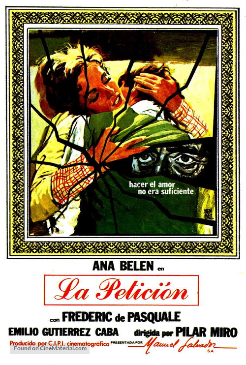 Petici&oacute;n, La - Spanish Movie Poster