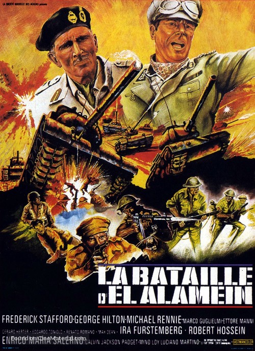 Battaglia di El Alamein, La - French Movie Poster