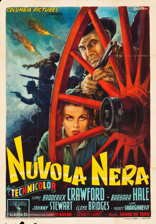 Last of the Comanches - Italian Movie Poster